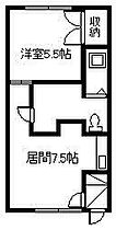 メゾンエクセル 103 ｜ 北海道旭川市豊岡十一条6丁目3番地17号（賃貸アパート1DK・1階・27.54㎡） その2