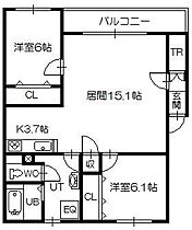 グランデ23 201 ｜ 北海道旭川市東旭川南一条3丁目1番地4号（賃貸マンション2LDK・2階・79.32㎡） その2