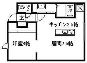 花々館 G ｜ 北海道旭川市西御料二条1丁目2番地13号（賃貸アパート1LDK・2階・31.59㎡） その2