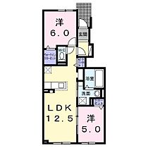 エス・スールIX 104 ｜ 北海道富良野市南町5番地21号（賃貸アパート2LDK・1階・55.41㎡） その2