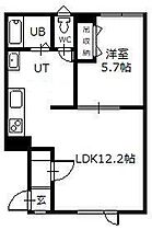 グランツ 103 ｜ 北海道空知郡上富良野町南町3丁目4番地43号（賃貸アパート1LDK・1階・39.29㎡） その2