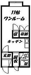 間取図画像 ワンルーム