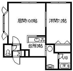 Celes 1LDKの間取図画像