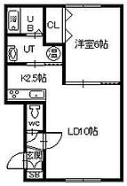 CHICOマンション F ｜ 北海道旭川市春光六条8丁目（賃貸アパート1LDK・2階・43.57㎡） その2