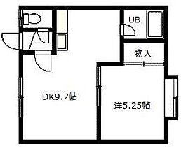 新都ハイツ16 202 ｜ 北海道旭川市北門町16丁目（賃貸アパート1DK・2階・30.70㎡） その2