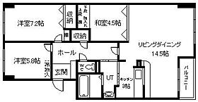 ロピア教育大前(406） 406 ｜ 北海道旭川市川端町四条9丁目（賃貸マンション3LDK・4階・74.14㎡） その2