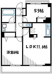 グラディート町田 1SLDKの間取図画像
