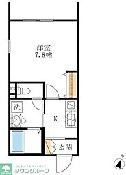 surlacolline 1Kの間取図画像