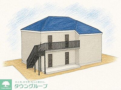 外観:防音仕様のQUIETシリーズ物件登場!!外観イメージイラストとなります。 外観:防音仕様のQUIETシリーズ物件登場!!外観イメージイラストとなります。
