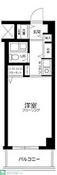 ペガサスマンション浄心寺坂 1Kの間取図画像