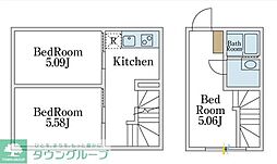 MaisondeCiEL5 2SDKの間取図画像