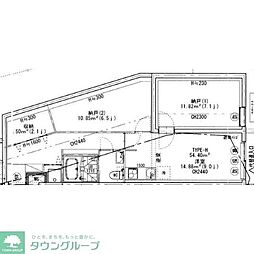 東武東上線 上板橋駅 徒歩7分の賃貸マンション 3階1SLDKの間取り