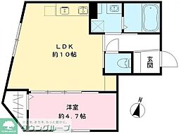 RAMIi板橋大和町 1LDKの間取図画像