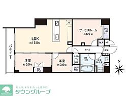 VISTA豊島 3LDKの間取図画像
