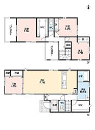 鳥栖市轟木町4期 1号棟 新築戸建