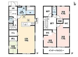 那珂川市山田 2号棟 新築戸建