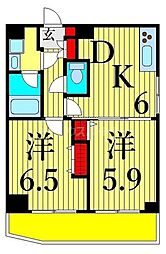 間取図画像 2DK