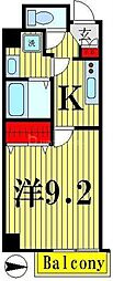 間取図画像 1K