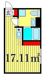 間取図画像 ワンルーム