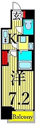 HY's三ノ輪 1Kの間取図画像