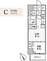 グランエール西日暮里NORTH4階14.7万円