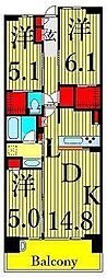 ドゥーエ町屋2 3LDKの間取図画像