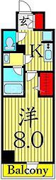 GRANPASEO三ノ輪 1Kの間取図画像
