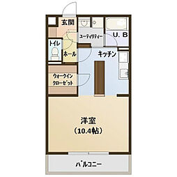 リリーローサ 2階/202