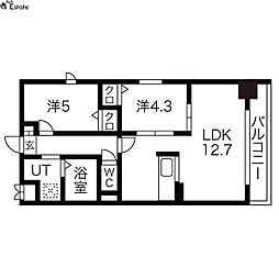 ドゥナーレ畑江通 2階