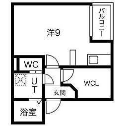 間取図画像 ワンルーム