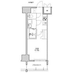 S-RESIDENE名駅北alesia(アレシア) 1Kの間取図画像