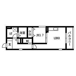 名鉄犬山線 中小田井駅 徒歩7分 3階/-