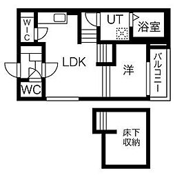 間取図画像 1SLDK