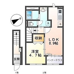 名古屋市営名港線 日比野駅 徒歩12分 2階/-