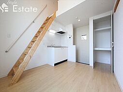 Cinq Portes c 2階1Kのリビング/ダイニング