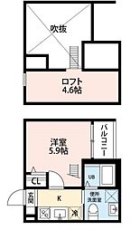 アンベリール 2階