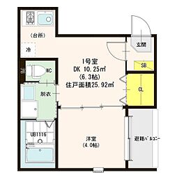 ハーモニーテラスささしま 3階