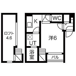 名鉄瀬戸線 森下駅 徒歩8分 1階/-