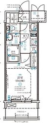 ディアレイシャス上前津 1Kの間取図画像