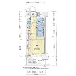 名古屋市営鶴舞線 浅間町駅 徒歩3分 6階/-