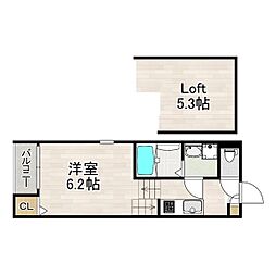 ハーモニーテラス切戸町III 2階