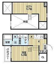 愛知県名古屋市熱田区五番町（賃貸アパート1K・2階・22.22㎡） その2