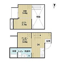 愛知県名古屋市中村区烏森町１丁目（賃貸アパート1DK・2階・22.43㎡） その2