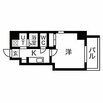 愛知県名古屋市西区栄生２丁目（賃貸マンション1K・7階・26.52㎡） その2