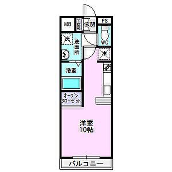 愛知県名古屋市中村区千原町(賃貸マンション1R・3階・26.95㎡)の写真 その2