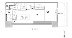 名鉄名古屋本線 栄生駅 徒歩8分の賃貸マンション 10階1LDKの間取り