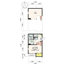 愛知県名古屋市中村区名楽町２丁目（賃貸アパート1K・2階・23.30㎡） その2