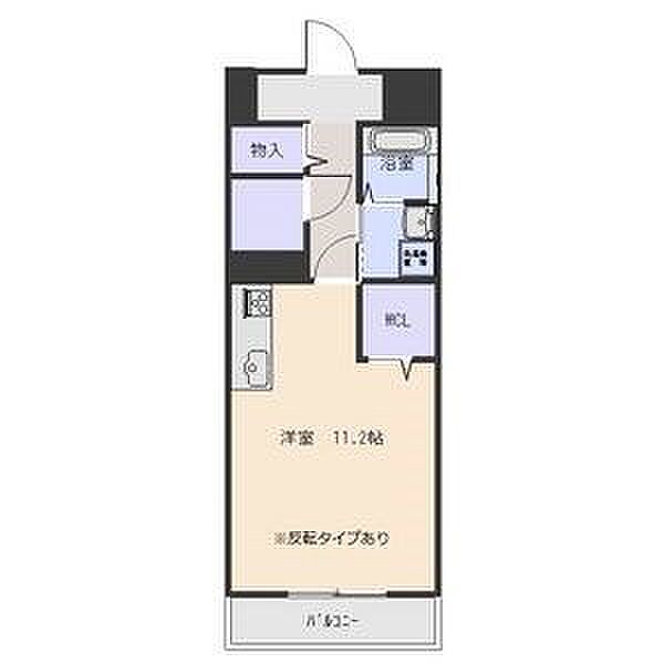 愛知県名古屋市中村区中島町４丁目(賃貸マンション1R・8階・31.38㎡)の写真 その2