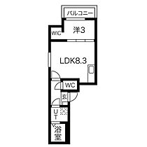 愛知県名古屋市中村区鈍池町３丁目（賃貸アパート1LDK・3階・30.16㎡） その2