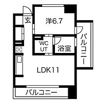 愛知県名古屋市中区栄２丁目（賃貸マンション1LDK・10階・43.27㎡） その2